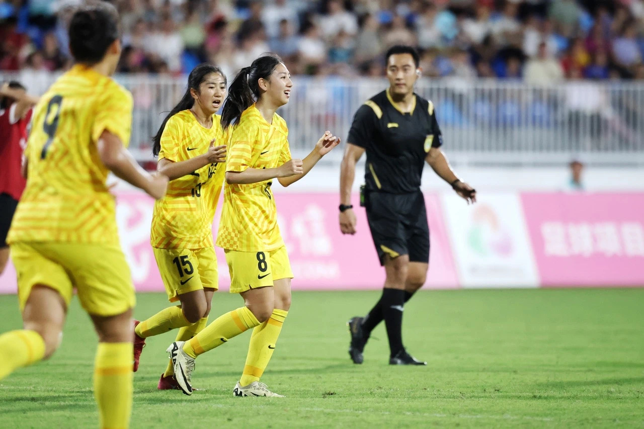 上海U16女足4:1战胜山东 挺进十五运会竞体项目首场决赛.png